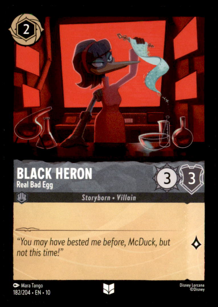 Black Heron - Real Bad Egg Uncommon Whispers in the Well 182/204 NM