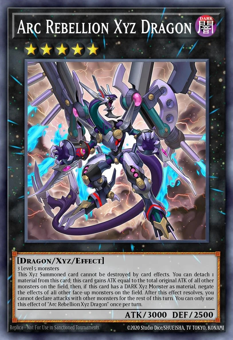 Arc Rebellion xyz Dragon - LAVD-ENO32 - 1st Edition - COMMON