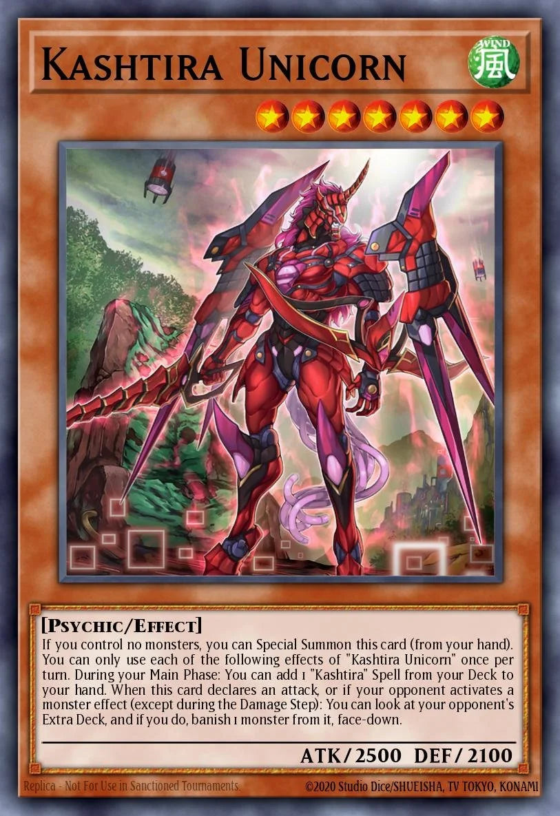Kashtira Unicorn - RA05-EN025 - 1st Edition - Ultimate Rare