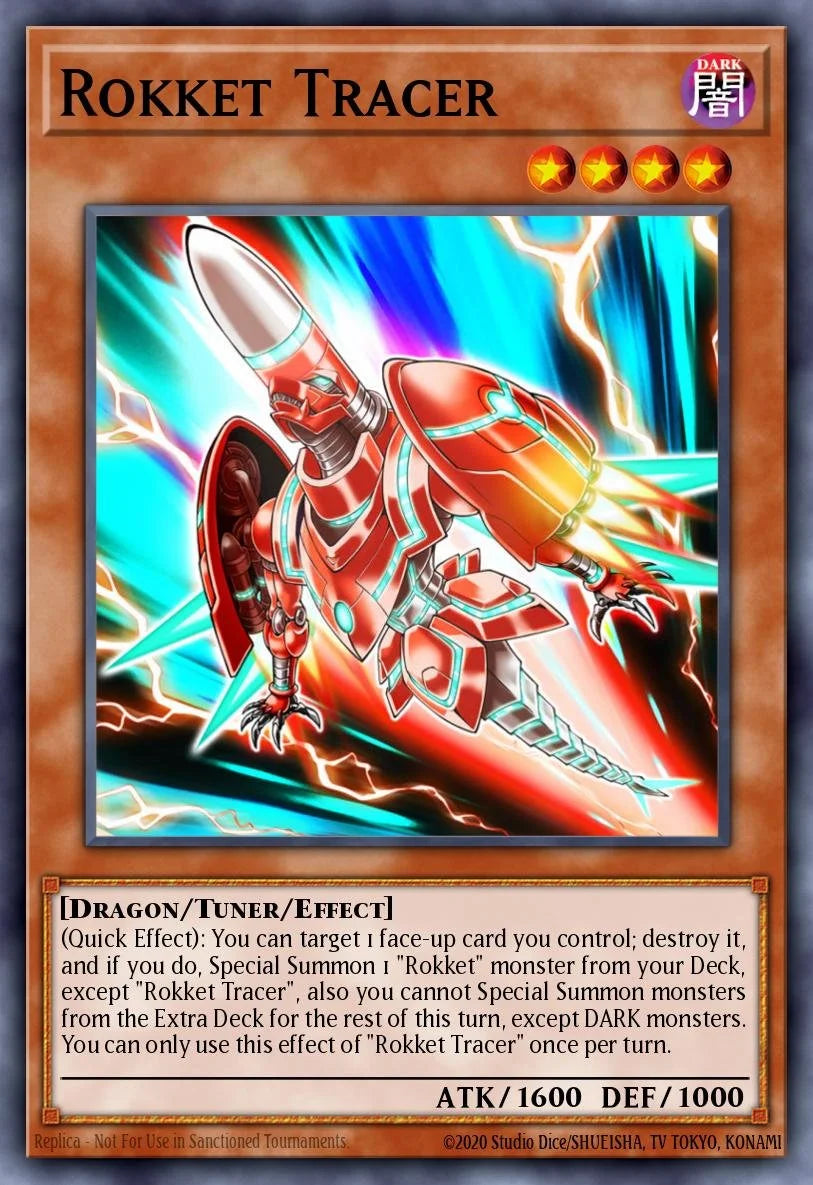 Rokket Tracer - RA05-EN015 - 1st Edition - Collector's Rare