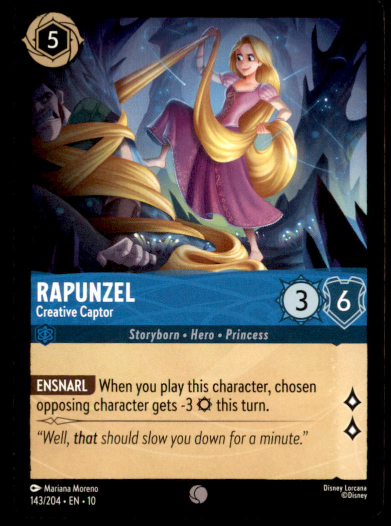 Rapunzel - Creative Captor Common Whispers in the Well 143/204 NM