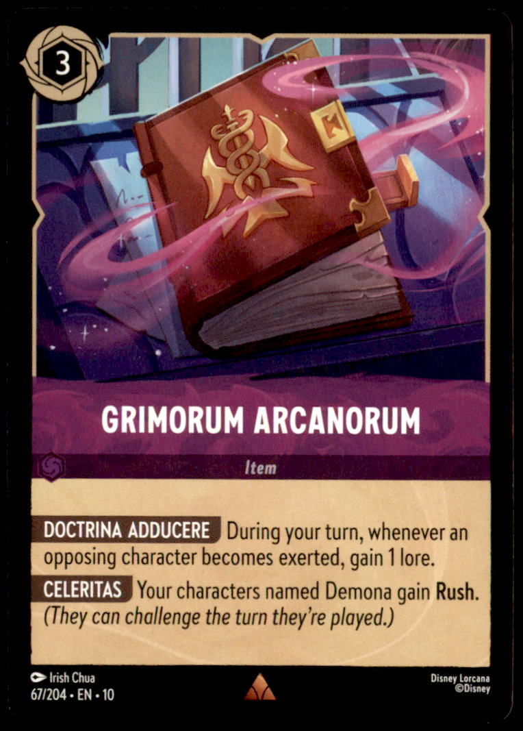 Grimorum Arcanorum Rare Whispers in the Well 67/204 NM