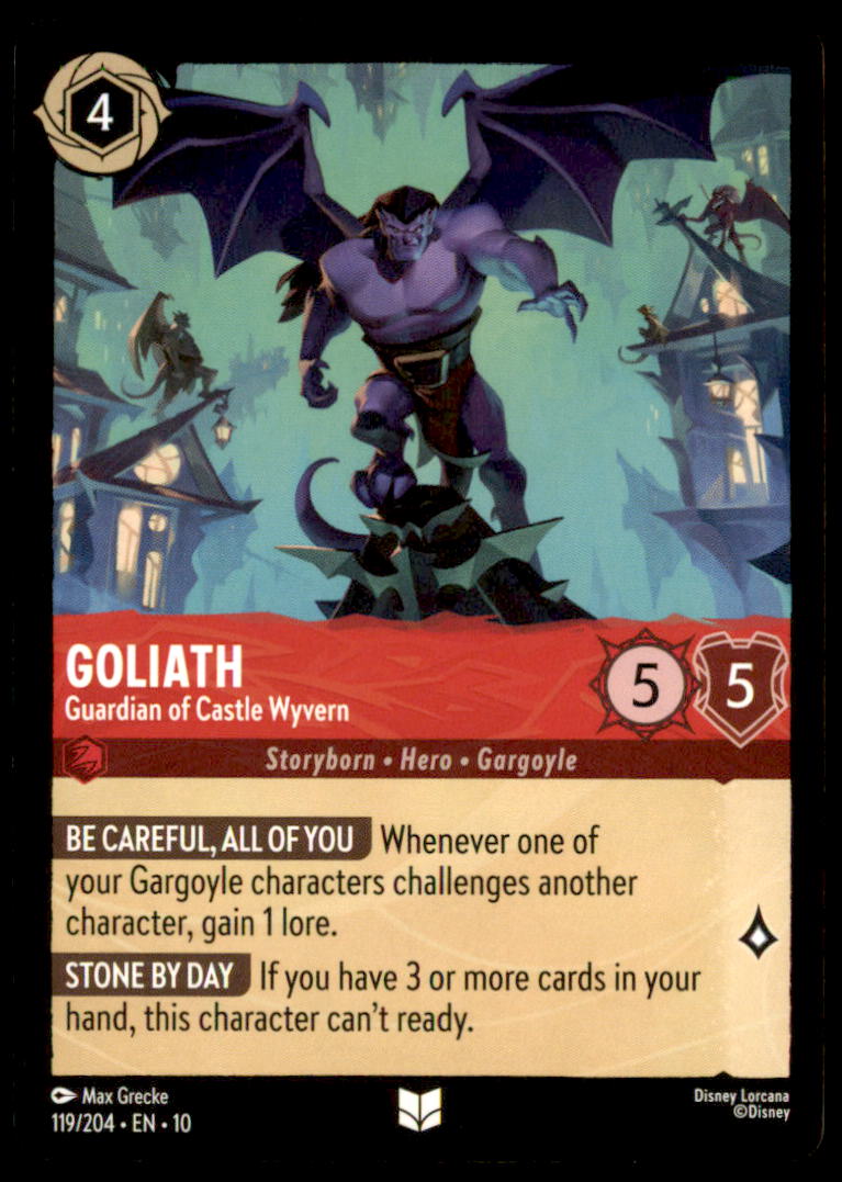 Goliath - Guardian of Castle Wyvern Uncommon Whispers in the Well 119/204 NM