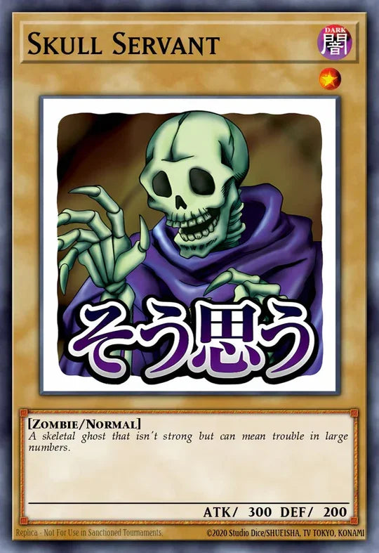 Skull Servant (Variant Art) - RA05-EN087 - 1st Edition - Starlight Rare