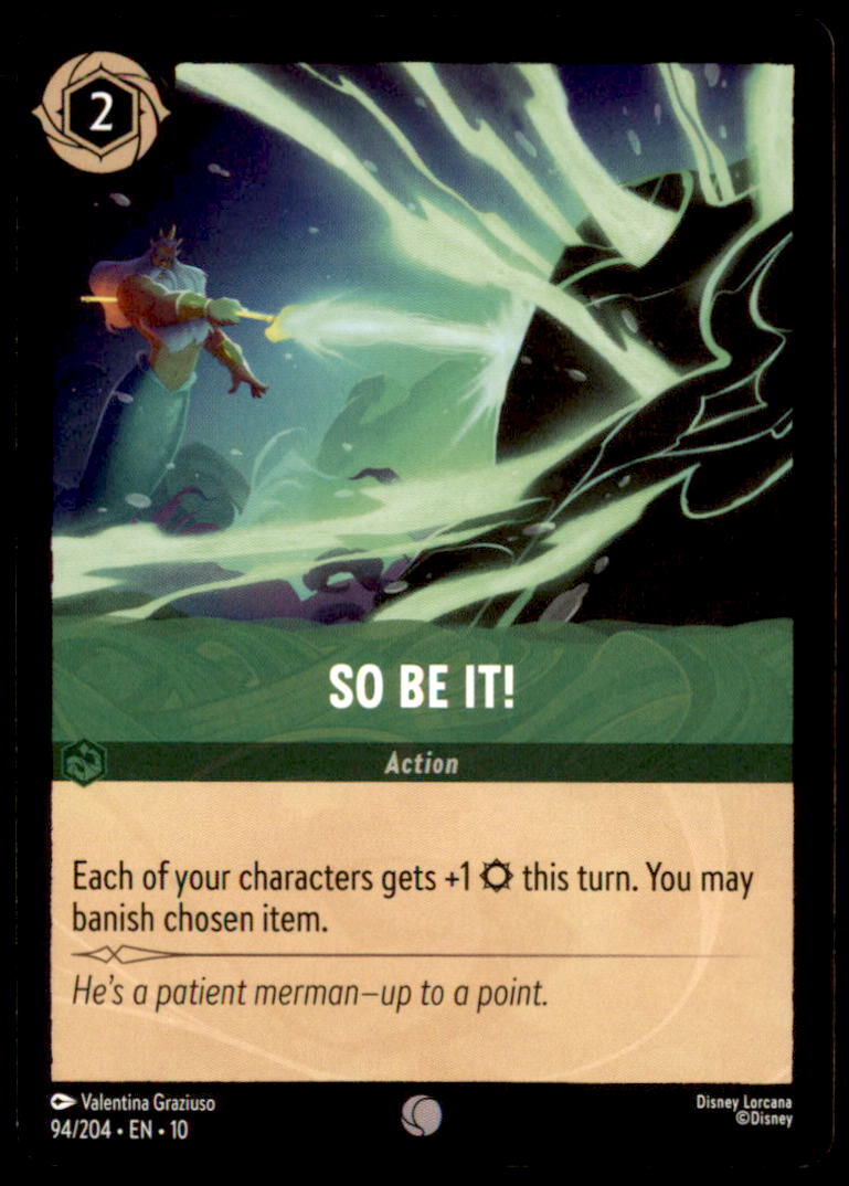So Be It! Common Whispers in the Well 94/204 NM