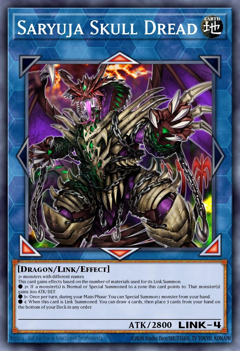 Saryuja Skull Dread - RA05-EN053 - 1st Edition - Starlight Rare
