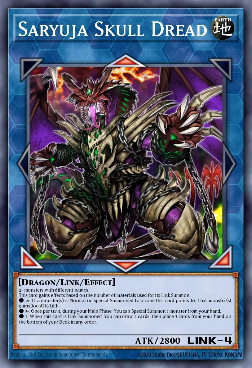 Saryuja Skull Dread - RA05-EN053 - 1st Edition - Collector's Rare
