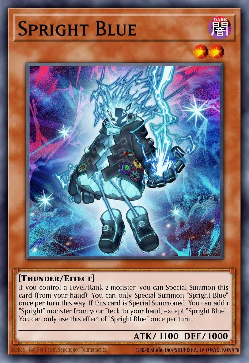 Spright Blue - RA05-EN021 - 1st Edition - Super Rare