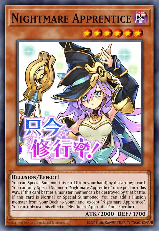 Nightmare Apprentice (Variant Art) - RA05-EN135 - 1st Edition - Ultra Rare
