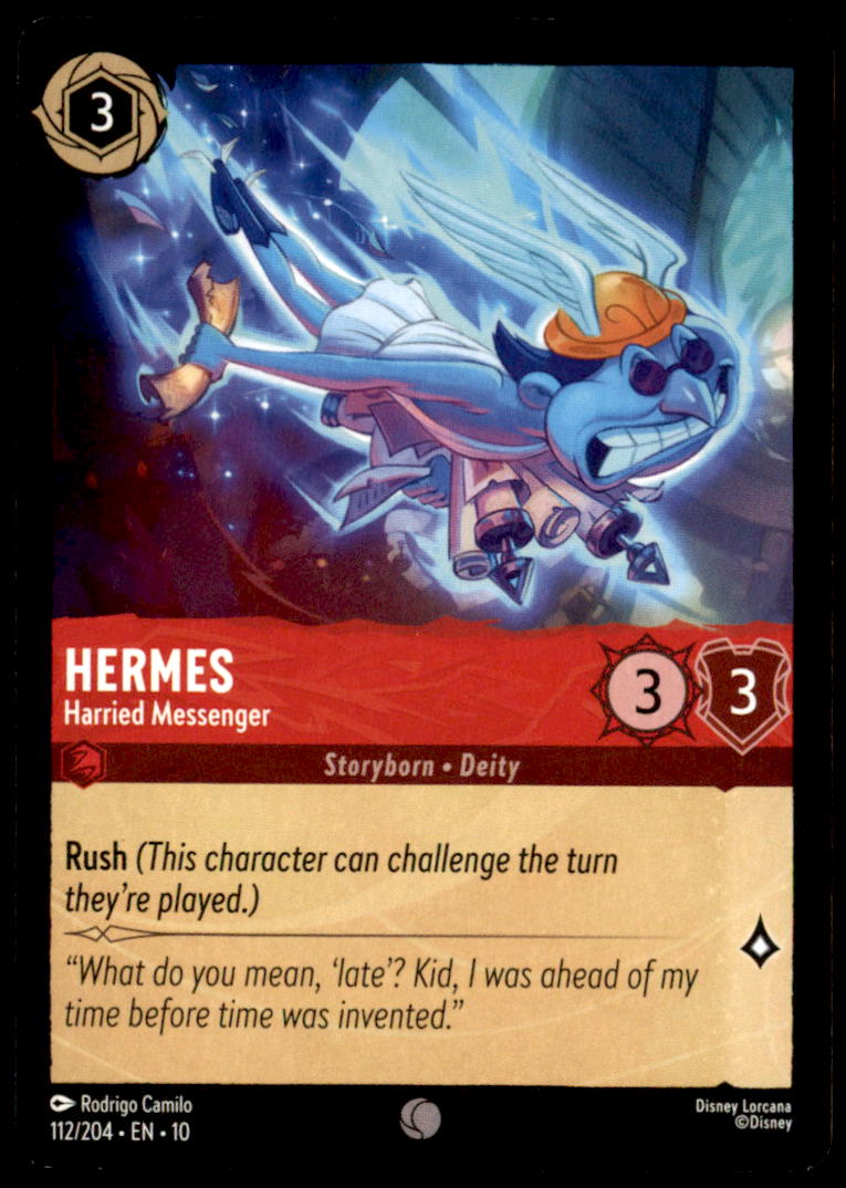 Hermes - Harried Messenger Common Whispers in the Well 112/204 NM