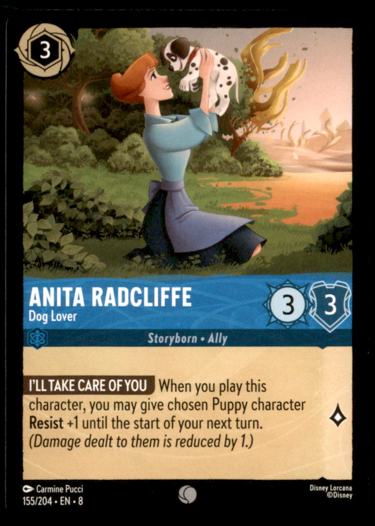 Anita Radcliffe - Dog Lover Common Reign of Jafar 155/204 NM