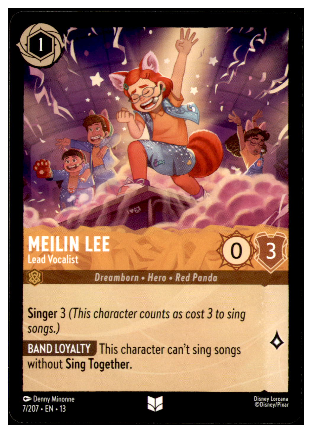 Meilin Lee - Lead Vocalist Uncommon Attack of the Vine! 7/207 NM