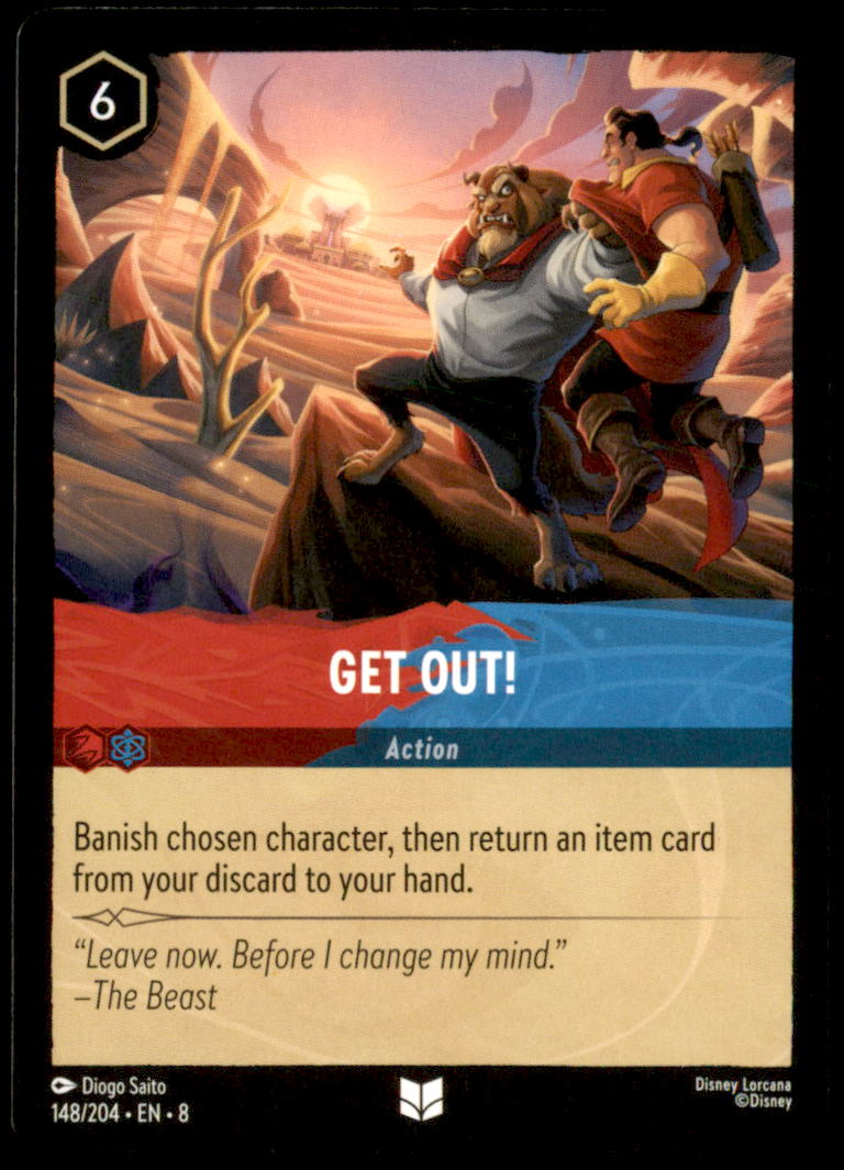 Get Out! Uncommon Reign of Jafar 148/204 NM