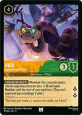 Kaa - Hypnotizing Python Cold Foil Uncommon Reign of Jafar 21/204 NM