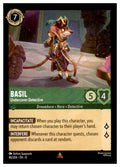 Basil - Undercover Detective Rare Reign of Jafar 86/204 NM
