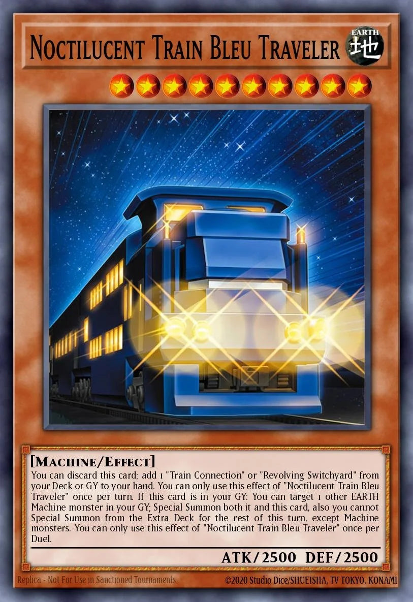 NIGHT TRAIN BLUE TRAVELER - BLZD-EN007 - 1st Edition - SUPER RARE