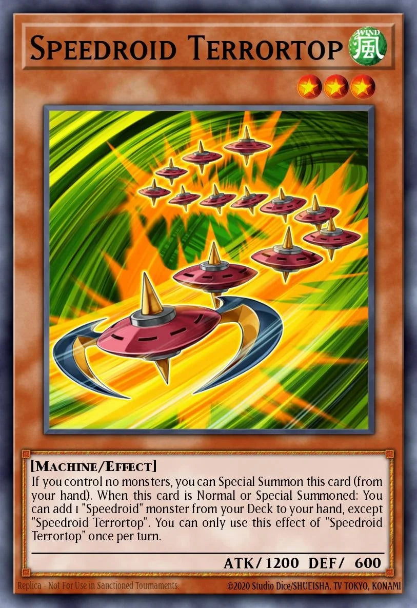 SPEEDROID TERRORTOP - LAVD-ENOS03 - 1st Edition - SECRET RARE