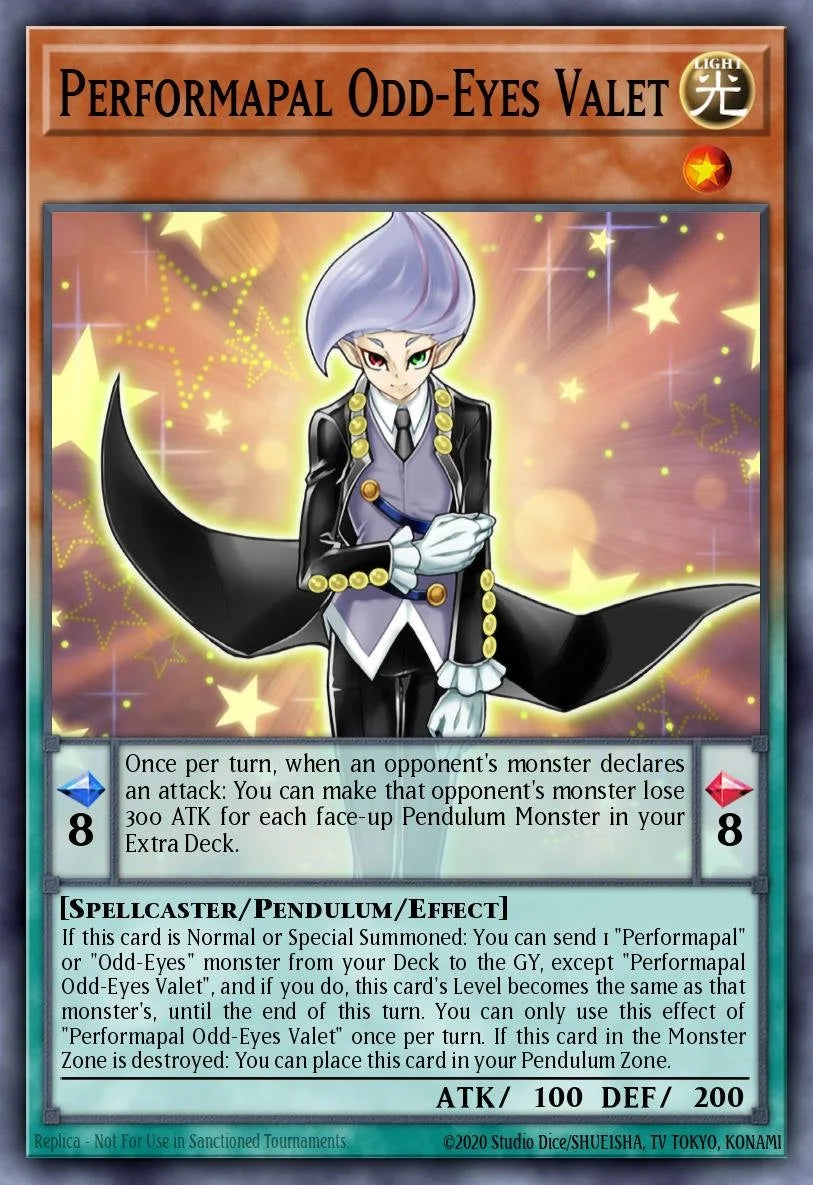 Performapal Odd-Eyes Valet - LAVD-ENO14 - 1st Edition - COMMON