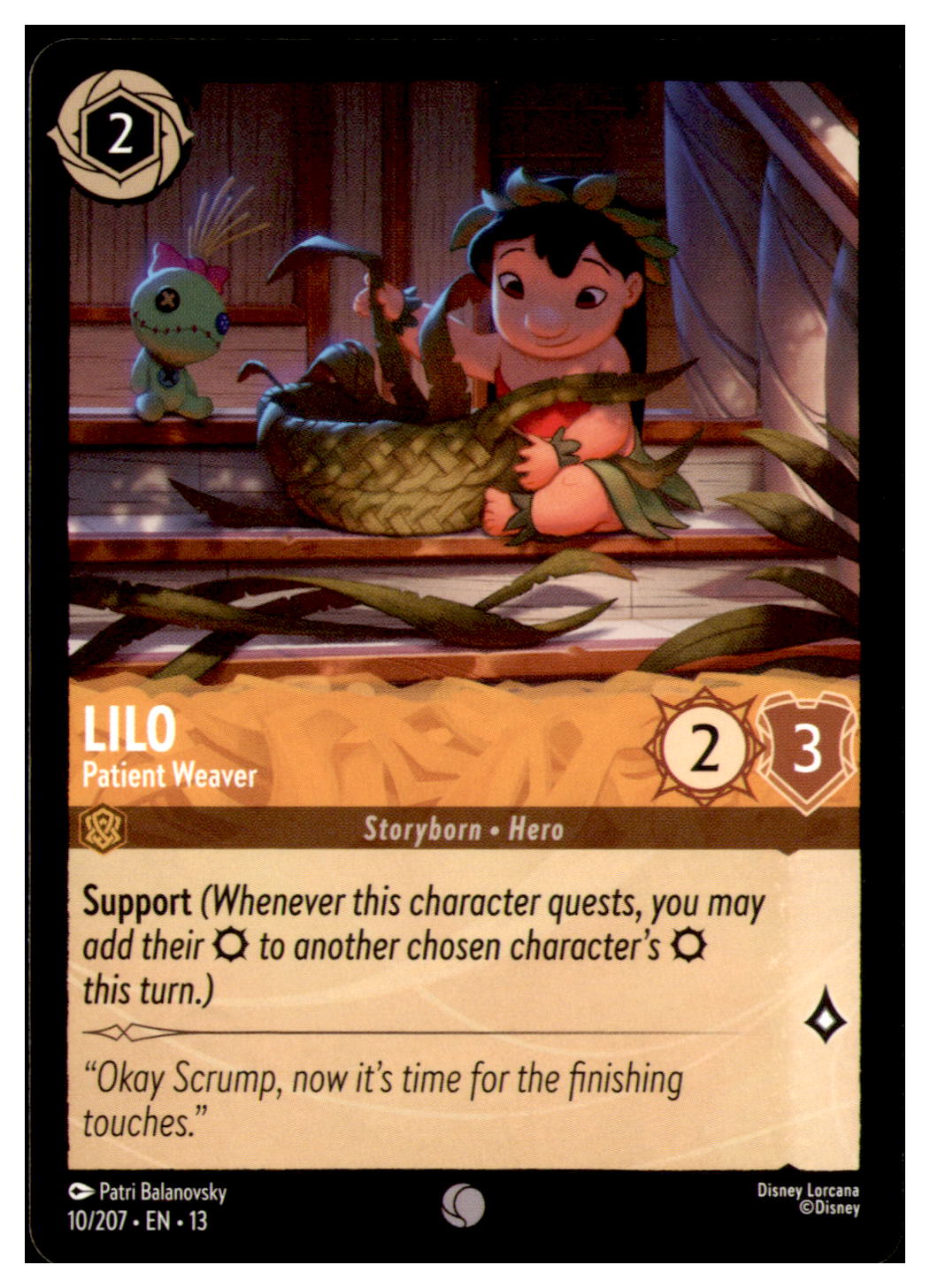 Lilo - Patient Weaver Common Attack of the Vine! 10/207 NM