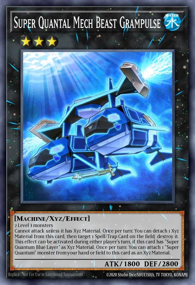 Super Quantal Mech Beast Grampulse - RA05-EN048 - 1st Edition - Ultimate Rare
