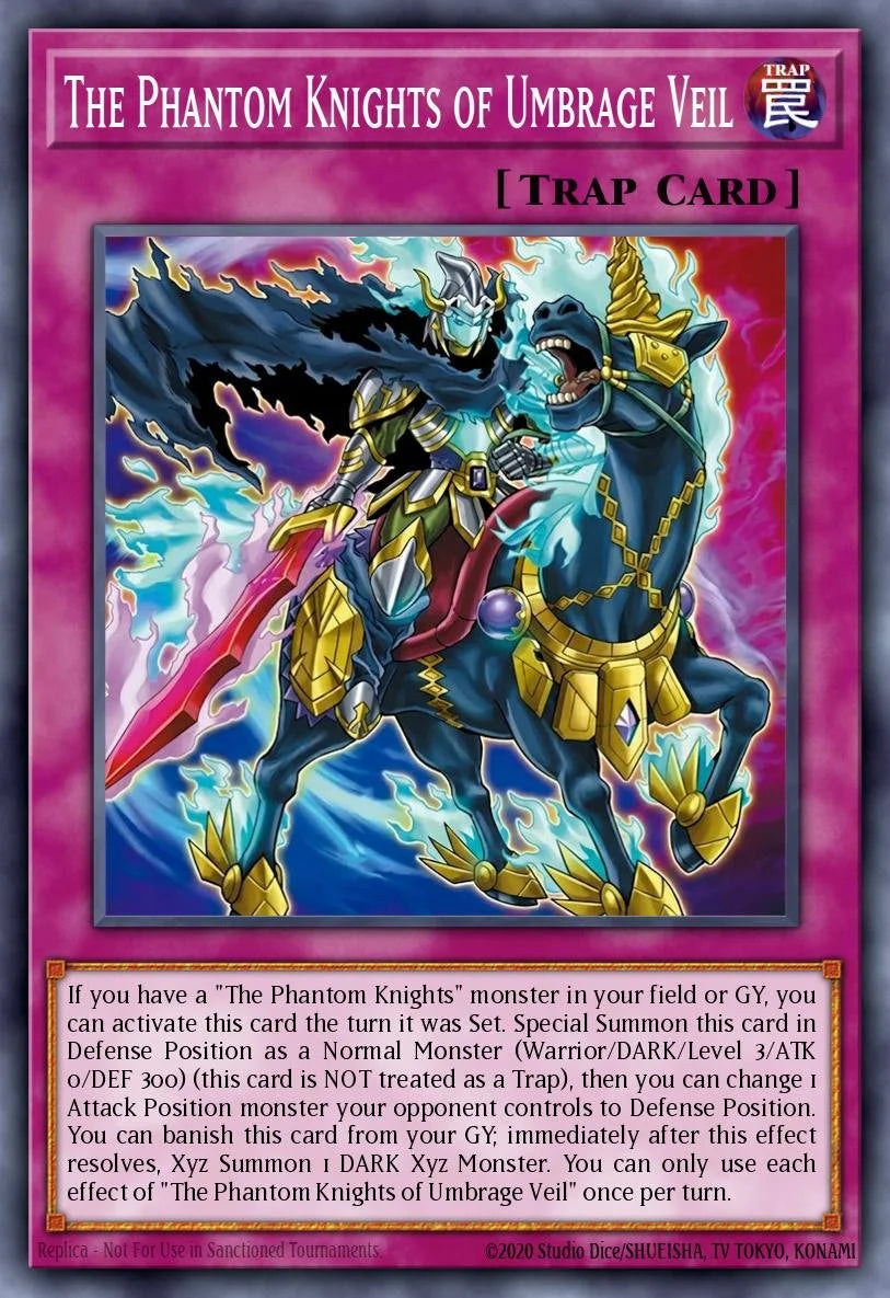 THE PHANTOM KNIGHTS OF UMBRAGE VEIL - CORI-EN073 - 1st Edition - COMMON