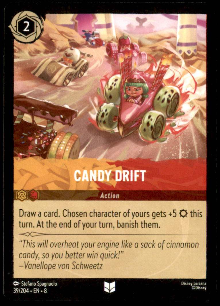 Candy Drift Uncommon Reign of Jafar 39/204 NM