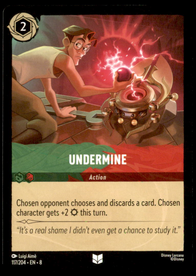Undermine Uncommon Reign of Jafar 117/204 NM
