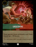 Undermine Cold Foil Uncommon Reign of Jafar 117/204 NM