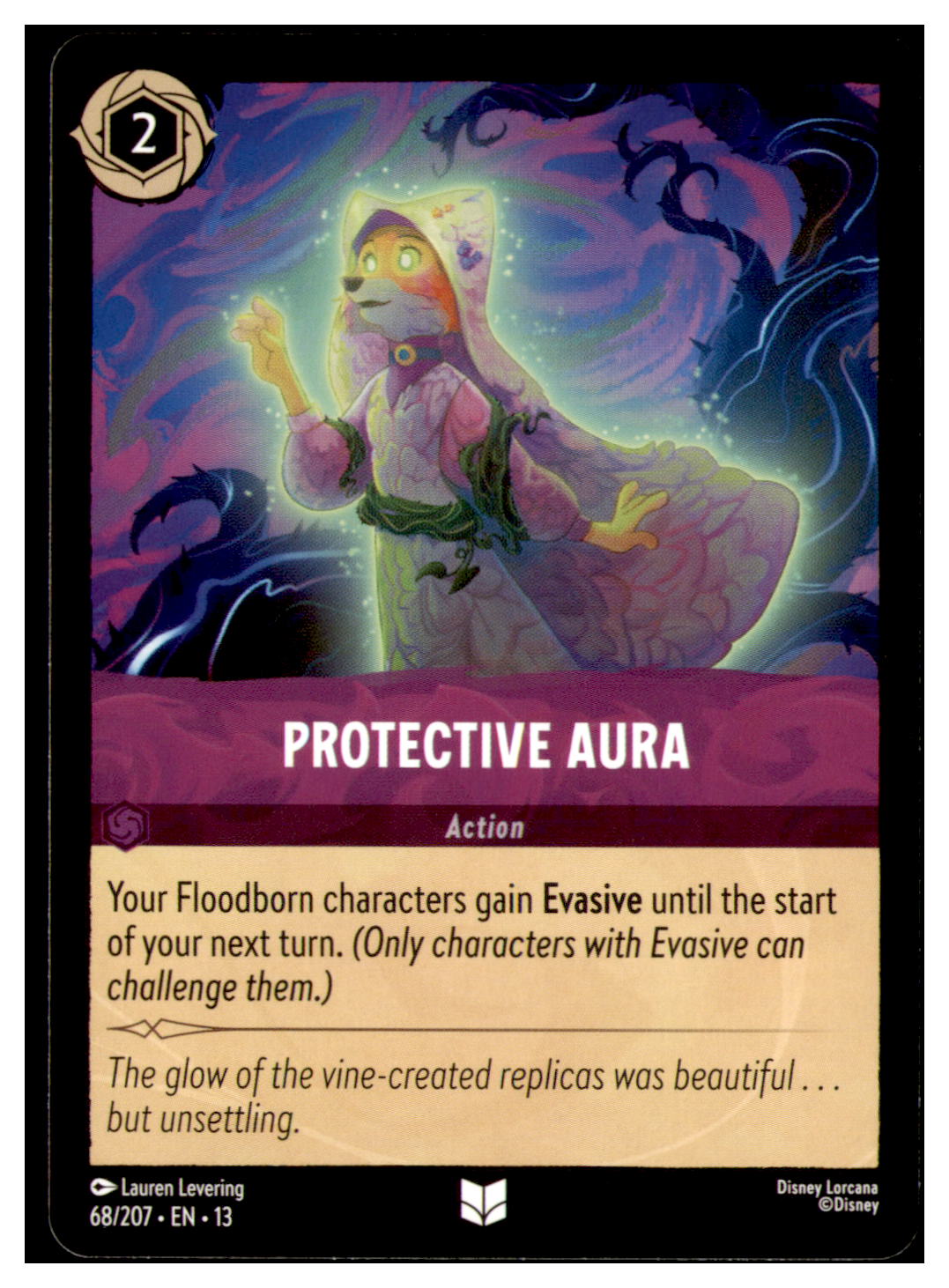 Protective Aura Uncommon Attack of the Vine! 68/207 NM
