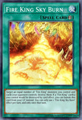 FIRE KING SKY BURN - SR14-EN035 - 1st Edition - SUPER RARE