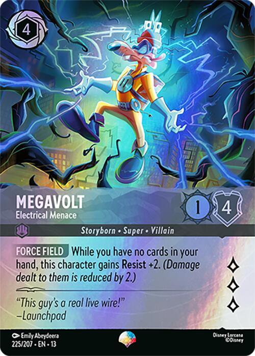 Megavolt - Electrical Menace (Epic) Holo Epic Attack of the Vine! 225/207 NM