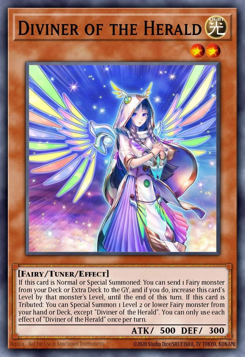 Diviner of the Herald - RA05-EN017 - 1st Edition - Ultimate Rare