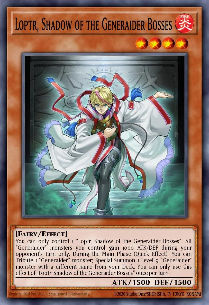 Loptr, Shadow of the Generaider Bosses - RA05-EN016 - 1st Edition - Ultra Rare