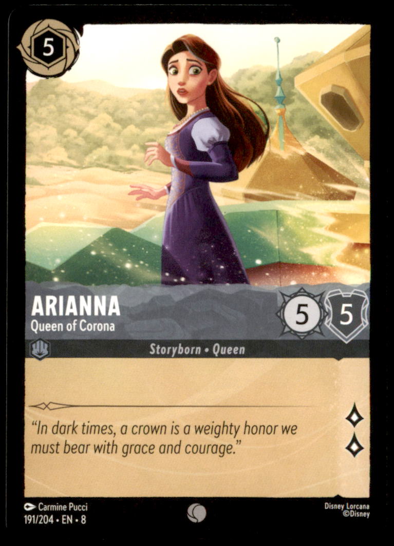 Arianna - Queen of Corona Common Reign of Jafar 191/204 NM