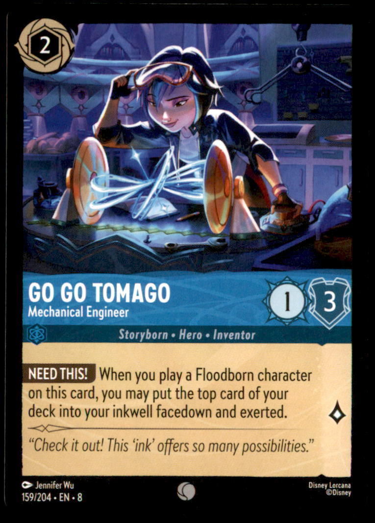 Go Go Tomago - Mechanical Engineer Common Reign of Jafar 159/204 NM