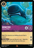 Monstro - Infamous Whale Cold Foil Rare Reign of Jafar 64/204 NM