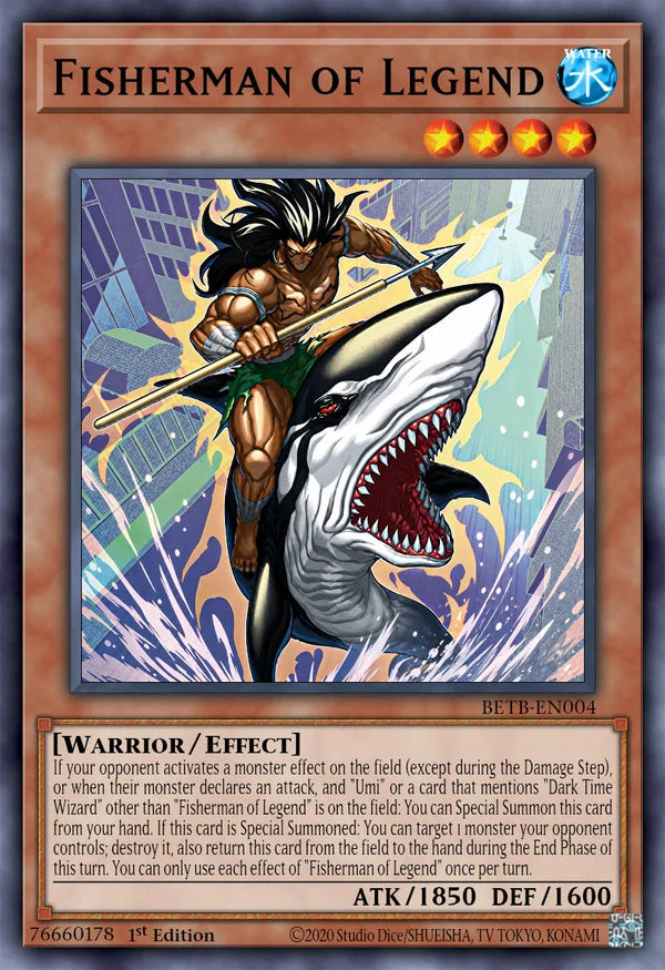 Fisherman of Legend - BETB-EN004 - 1st Edition - Common