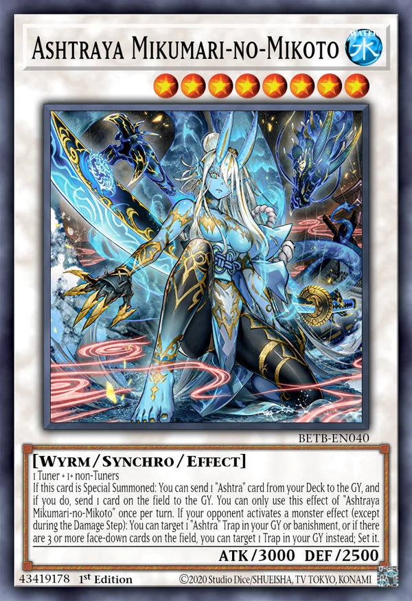 Ashtraya Mikumari-no-Mikoto - BETB-EN040 - 1st Edition - Super Rare