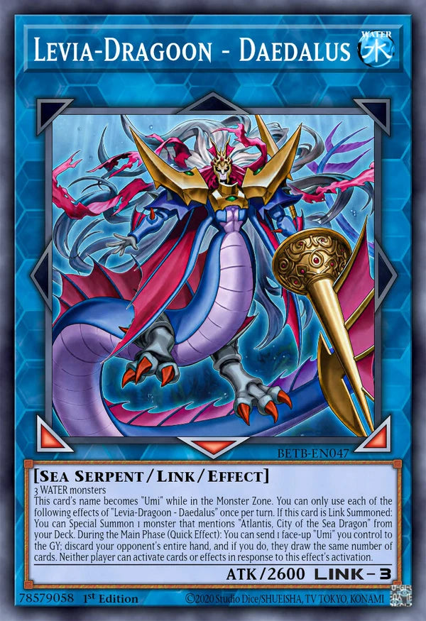Levia-Dragoon - Daedalus - BETB-EN047 - 1st Edition - Super Rare