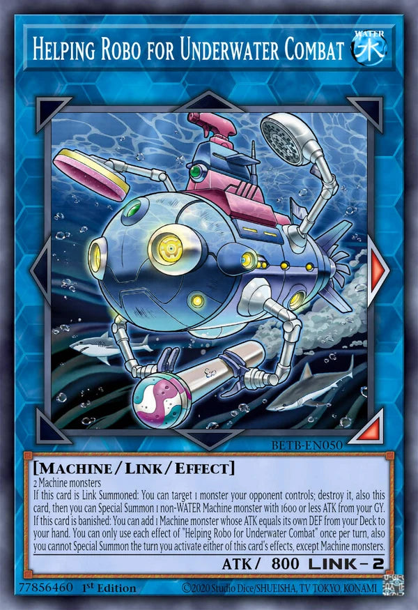 Helping Robo for Underwater Combat - BETB-EN050 - 1st Edition - Common