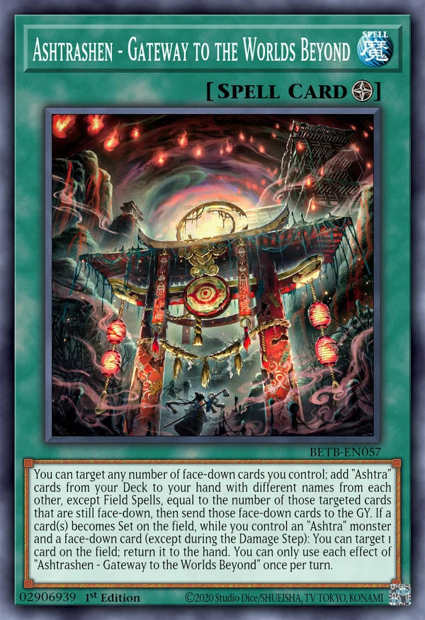 Ashtrashen - Gateway to the Worlds Beyond - BETB-EN057 - 1st Edition - Common