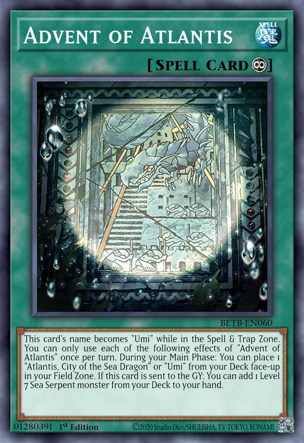 Advent of Atlantis - BETB-EN060 - 1st Edition - Common