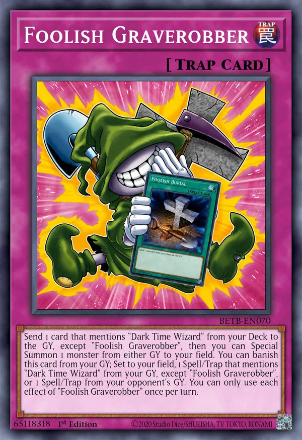 Foolish Graverobber - BETB-EN070 - 1st Edition - Common