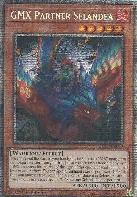 GMX Partner Selandea - BLZD-EN090 - Starlight Rare - 1st Edition