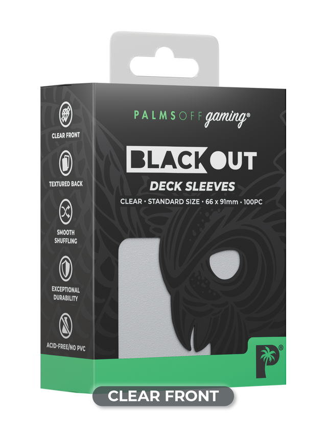 Blackout Deck Sleeves - Standard Size