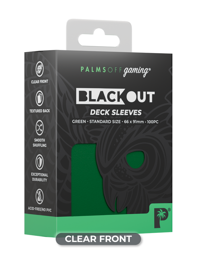 Blackout Deck Sleeves - Standard Size