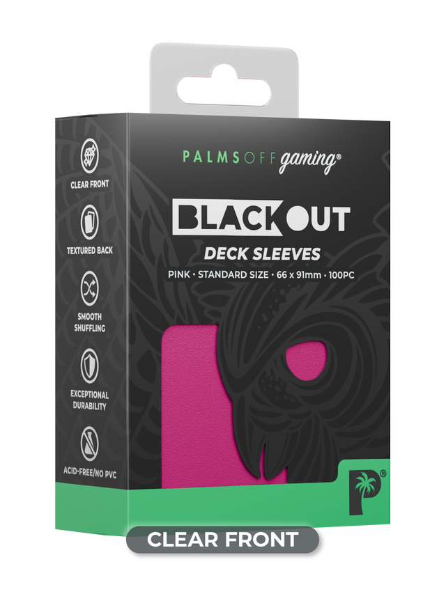 Blackout Deck Sleeves - Standard Size
