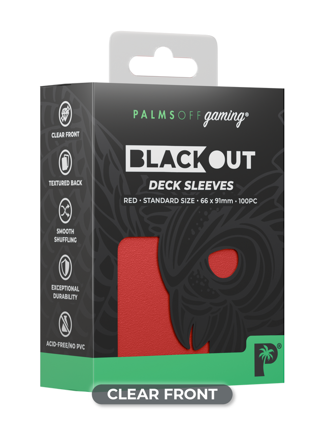 Blackout Deck Sleeves - Standard Size