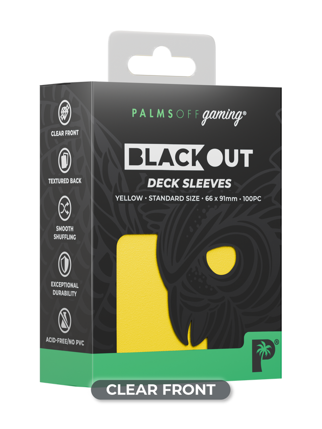 Blackout Deck Sleeves - Standard Size