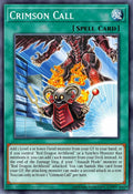 CRIMSON CALL - BLZD-EN052 - 1st Edition - COMMON